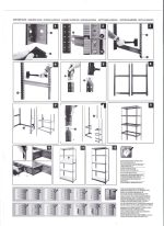 Μεταλλική ραφιέρα με ξύλο MDF διαστάσεων 180х75х40cm, 5x100kg κωδ. 954575 - Image 6