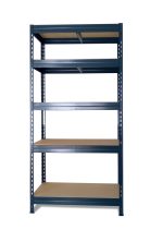 Μεταλλική ραφιέρα με ξύλο HDF Garage Rivet 180x90x45, 5x300 kg κωδ. 2210 - Image 5