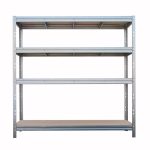 Μεταλλική ραφίερα Dexion με ξύλο ΗDF BULL RACK διαστάσεων 200x180x60 cm 4 /450 kg max. ανα ράφι Χρώμα Γαλβανιζέ 2510 - Image 3