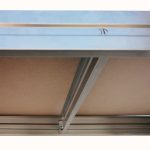 Μεταλλική ραφιέρα  τ. Dexion με ξύλο HDF Garage Rivet  180x120x45cm, 5x300kg  χρώμα Γαλβανιζέ κωδ. 2310 - Image 4