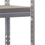 Μεταλλική ραφίερα Dexion με ξύλο ΗDF BULL RACK διαστάσεων 200x180x60 cm 4 /450 kg max. ανα ράφι Χρώμα Γαλβανιζέ 2510 - Image 2