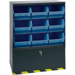 Εργαλειοθήκη Μεταλλική (Ερμάριο) με 9 Συρτάρια (Κιβώτια ταξινόμησης) και ντουλάπι Κωδ. 1104/80V
