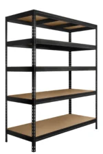 Μεταλλική Ραφιέρα με ξύλο MDF Praktik διαστάσεων 180x180x45 κωδ. 2318 - Image 2